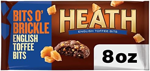 HEATH BITS O' BRICKLE English Toffee Baking Bits Bag, 8 Oz