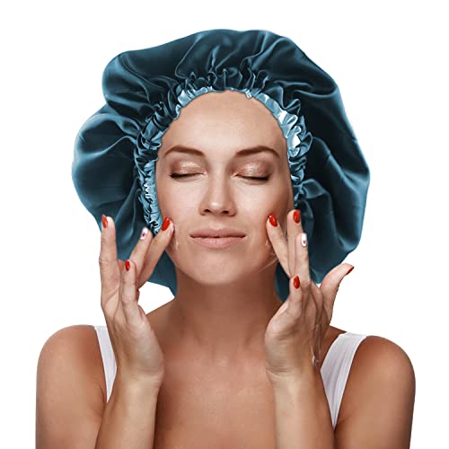 Satin Bonnet Silk Bonnet Hair Bonnet For Sleeping Satin Bonnet For Hair Bonnets For Women Silk Bonnet For Natural Hair #TOP1