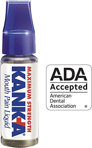 Kank-A Mouth Pain Liquid, Professional Strength ,0.33 Fl Oz (Pack Of 3) #TOP1