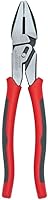 Vista 7 de Crescent 9" Lineman's Compound Action Dual Material Pliers - CCA20509, Red