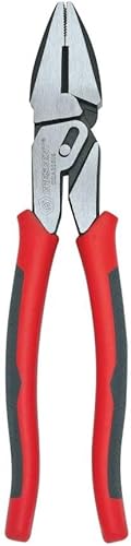 Miniatura 7 de Crescent 9" Lineman's Compound Action Dual Material Pliers - CCA20509, Red