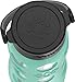 Lifefactory 22-Ounce BPA-Free Glass Water Bottle with Classic Cap and Protective Silicone Sleeve, Sea Green
