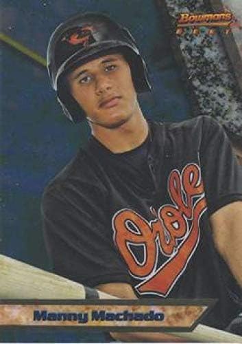 2011 Bowman Bowman's Best Prospects #BBP5 Manny Machado Baltimore Orioles (Chrome) MLB Baseball Card NM-MT