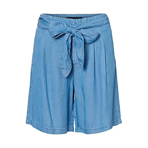 VERO MODA Dam Vmlaura Hr Loo Knot bälte långa shorts Ga Bermudas