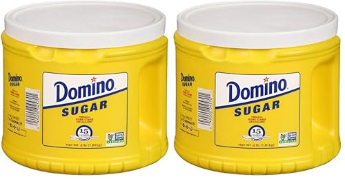 Image of Domino Granulated Sugar, 4 Lb (Pack of 2)