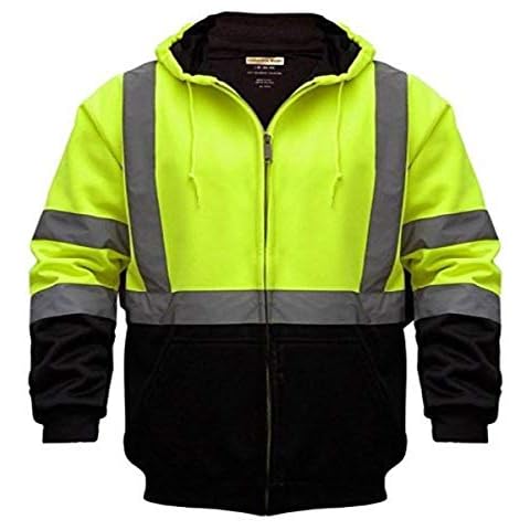 UTILITY PRO UHV425 - XL Hooded Soft Shell, X-Large, Yellow/Black Cover