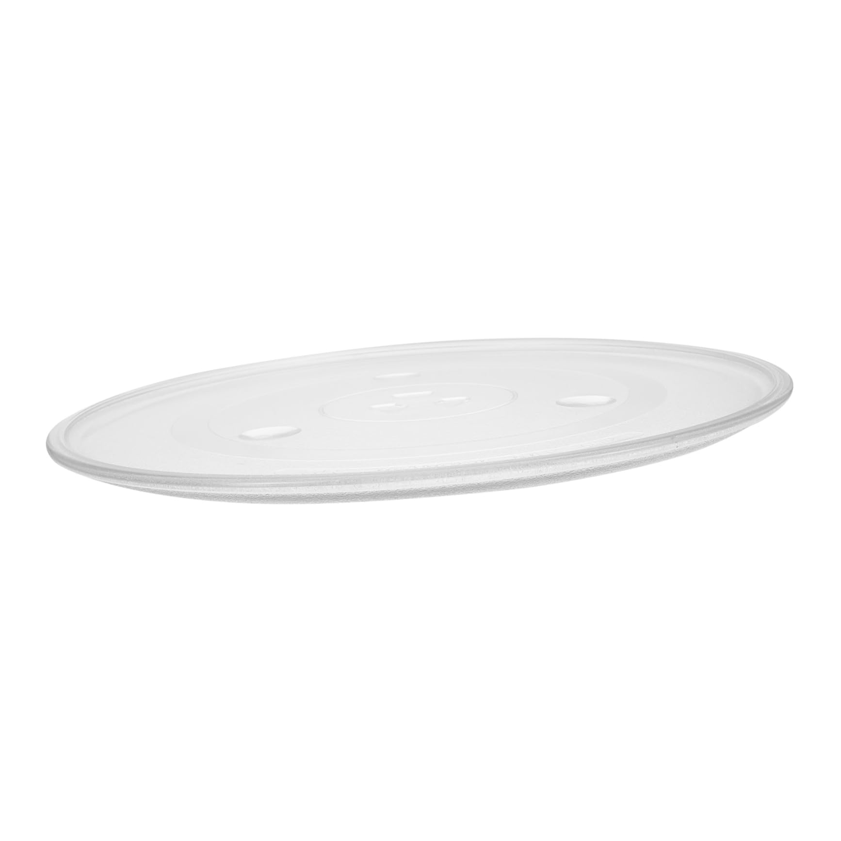 Plato Giratorio de Vidrio para Microondas, Grueso y Resistente