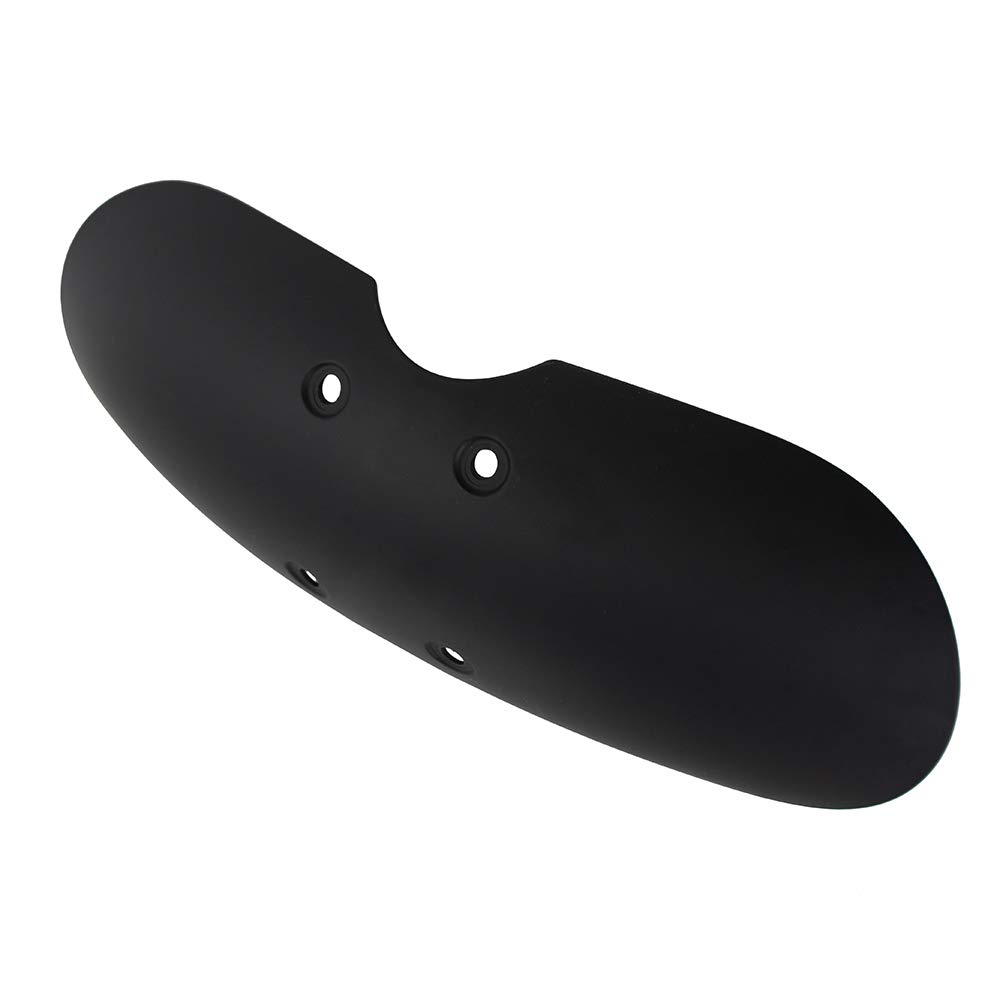 Garde-boue Avant de café racer Garde-boue de Moto pour à refroidissement par air Bonneville / T100 / Scrambler/Thruxton 900 2001-2016 (Noir mat)