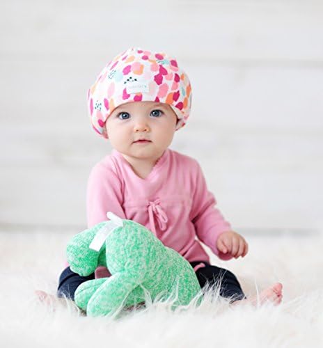 Hush Baby Hat with Softsound Technology and Medical Grade Sound Absorbing Foam, Navy Stripe, Navy, Medium