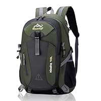 Qooloo Wanderrucksack Herren Damen, Reiserucksack Groß 40L Wasserdichter Rucksack Leicht Backpack Travel Trekkingrucksack Multifunktionale für Outdoor Sport Wandern Trekking Camping