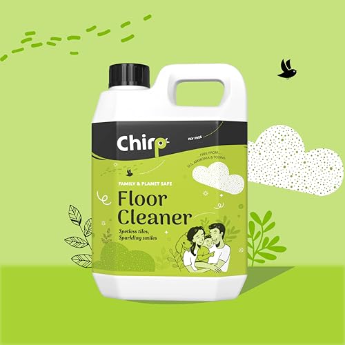 Image of Chirp - Floor Cleaner Liquid, Pet Friendly (Dog,Cat) And Baby Safe With Natural, Organic, Herbal, Non-Toxic, Plant-Based Ingredients Pet Safe (2.5 l (Pack of 1))