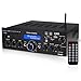 Pyle Amplificador de Sonido, 200W, Bluetooth, Inalambrico, Estereo, para el hogar, Control Remoto, Sistema con HDMI/Optico/Fono/Coaxial, Radio FM, USB/SD, AUX, RCA