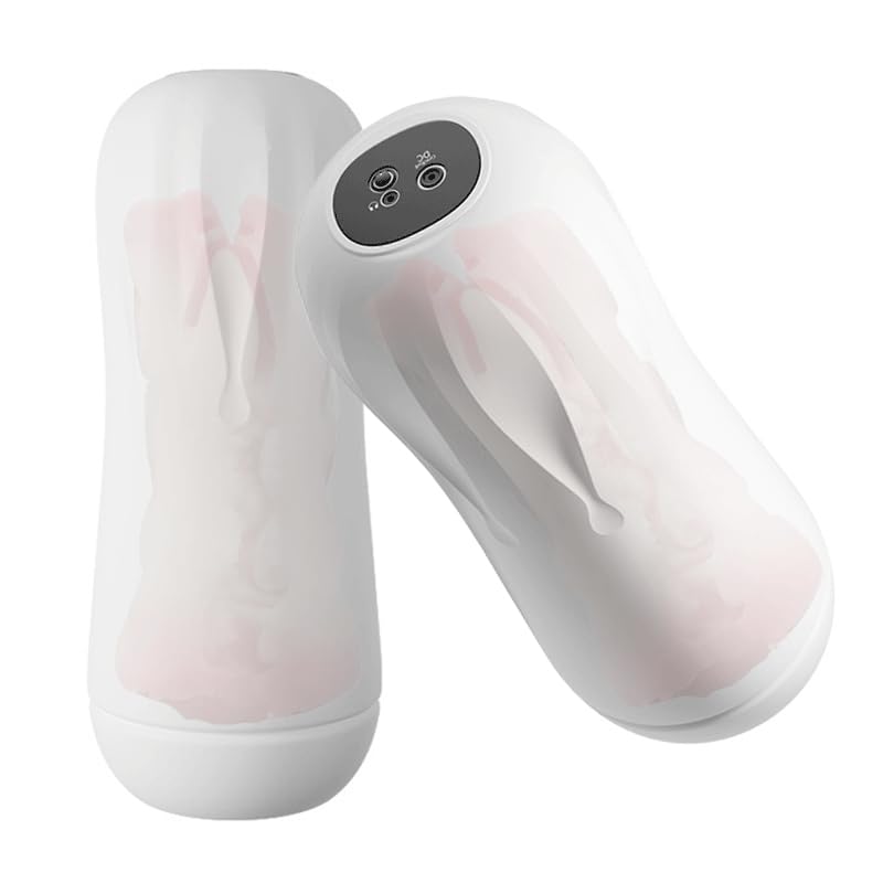 Automatic Sucking Male Sex Toys for Men Male Masturbator Pocket Pussy, Masturbating Stroker Sex Toy for Men Vibrator Realistic 3D Internal Texture for Penis Stimulation Vibrantorors for Women 10 Modes