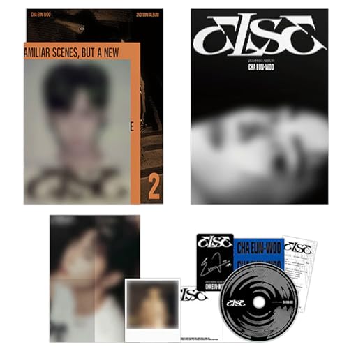 Pochette de CHA EUN-WOO - 2nd Mini Album [ELSE] (Photobook Ver. / Random) Photobook + CD-R + Lyrics Book + Postcard + Sticker + Photocard + Folded Poster + 2 Extra Photocards