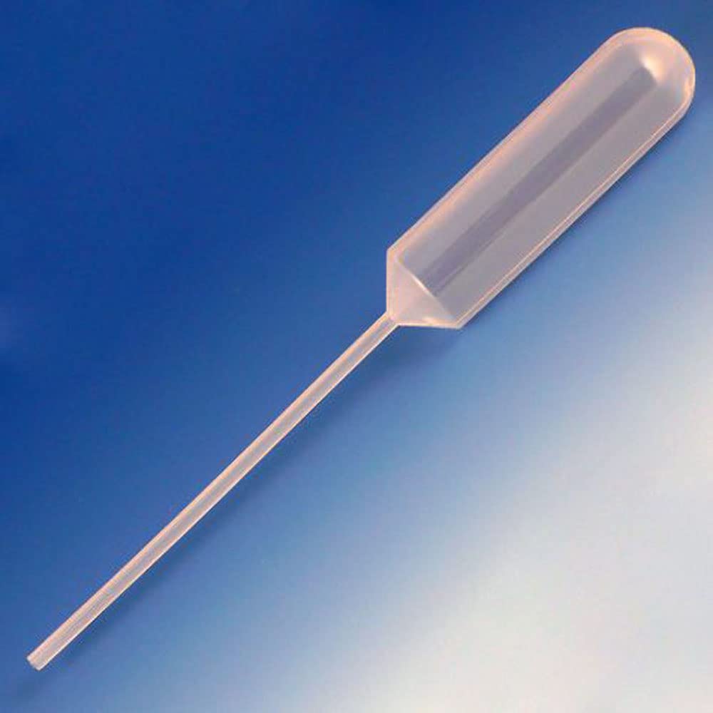 Globe Scientific 139020 – 500 LDPE narrow Stem trasferimento Pipet, non sterile, 155 mm Lunghezza, capacità: 6.5 ml (confezione da 500)