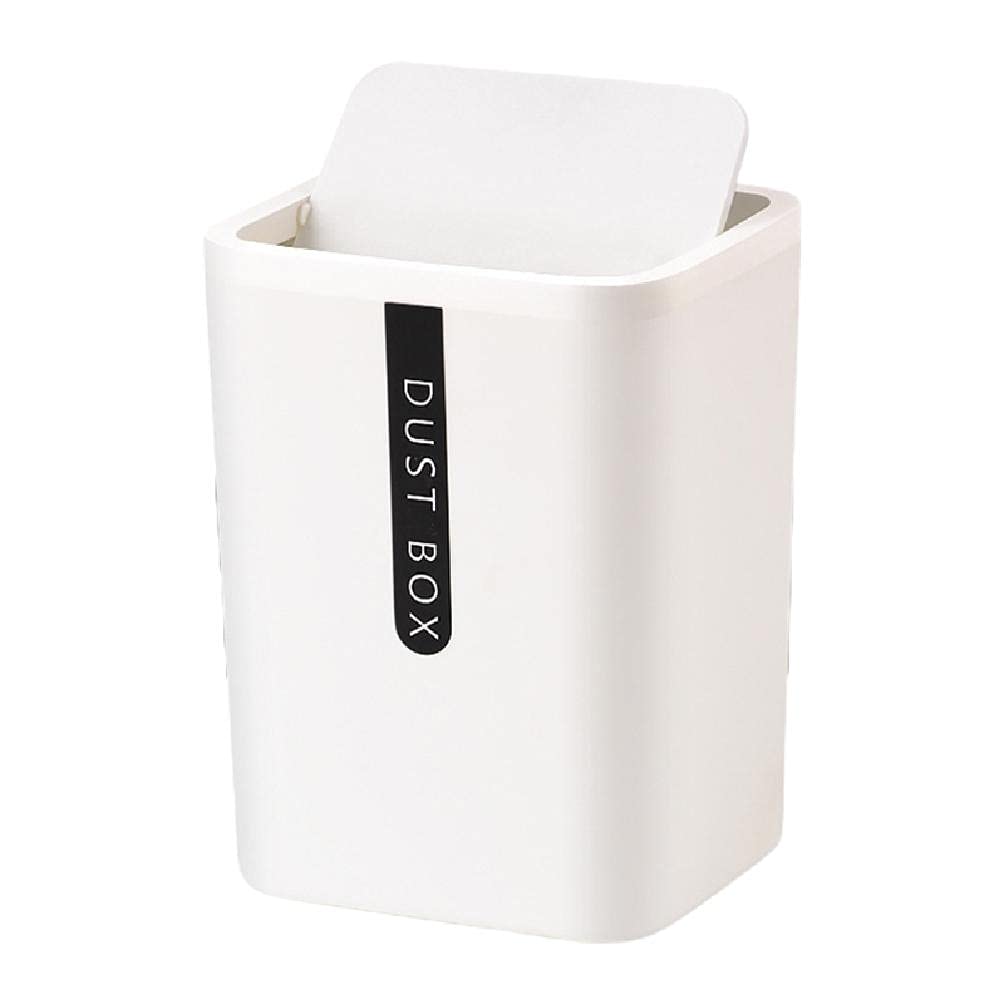 Countertop Garbage Basket Trashbox Home Office Supplies Sundries Box Desk Table Decoration Mini Desktop Trash Can Tabletop Plastic