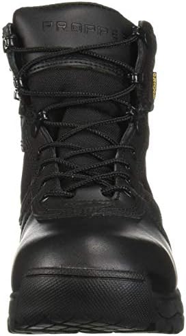 Propper Men's Series 100 6" Side Zip Waterproof Boot, Black, 8.5 Wide | Image 1