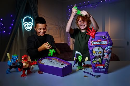 Smashers Horror House (Zombosaur) by ZURU, Interactive Toy, Collectable Toy for Kids and Teens