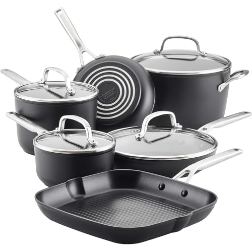 KitchenAid Hard Anodized Induction Nonstick Cookware Set