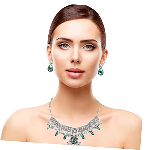 Collar de perlas pendientes de gota en forma de Y para mujer 6
