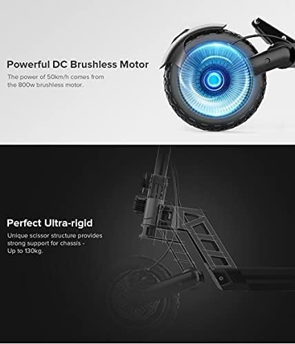 Diagram showing powerful DC Brushless Motor and Ultra-rigid chassis