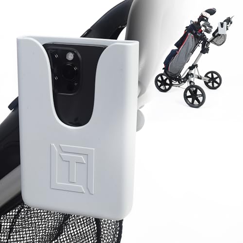 Tributary Brands Golf Push Cart Phone Holder Compatible with Clicgear – Only Fits Clicgear Accessories