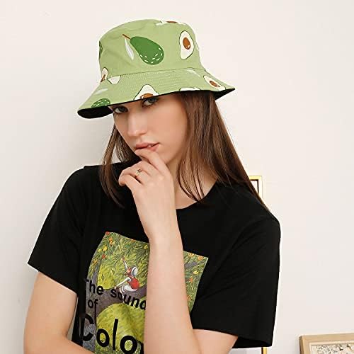 Sun Hat Fruit Flower Pattern Hat 