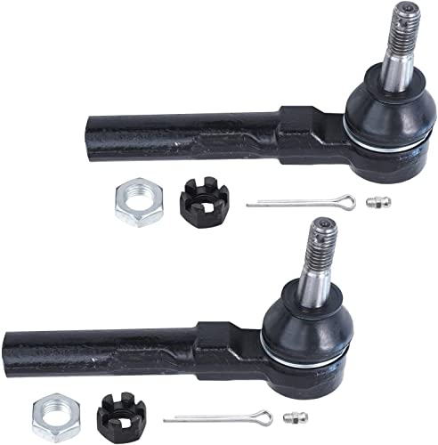Image of Detroit Axle - Front End Control Arms Kit for Chevrolet Malibu Pontiac G6 | Saturn Aura [11.8 inch Center to Center], Lower Control Arms + Ball Joint Outer Tie Rods Sway Bars Wheel Lug Nuts Replacement