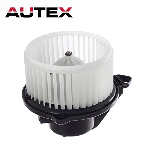 AUTEX Front HVAC Blower Motor Assembly Heater Blower Motor with Fan Cage 700012