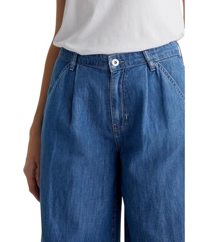 AG Women's Melinda High-Rise Ultra Wide Palazzo Jeans in Catalina3