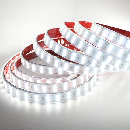 Tira de LED SMD5050 blanca 5 metros 12V IP67 resistente agua miniatura 3