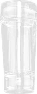 Kit de estampagem de unhas de silicone carimbo de arte de unha com raspador cabeça de estampagem de unhas com tampa e raspador para placas de estampagem de arte de unhas DIY