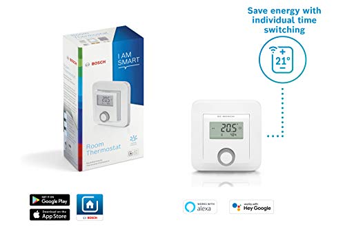 Bosch Smart Home Kamerthermostaat (2x AAA-batterij, voor radiatorthermostaten, inclusief weergave van luchtvochtigheid… - Image 7