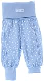  La Bortini Baby Hose Mitwachshose Grau Baumwolle Gr.50 bis 110 (80)