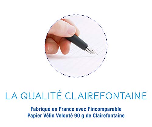 Cahiers Clairefontaine A4 petits carreaux 96p avec couverture polypro résistante - 5