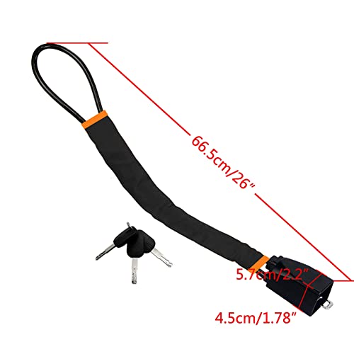 Kaycentop Car Steering Wheel Lock, Seat Belt Lock, Anti-Theft Device thumb #4