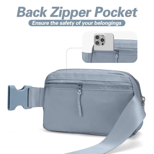 Image of JSJ Mini Fanny Pack for Women & Men,Valentines Day Gifts for Girls Teens Kids Daughter Sister Her,Trendy Stuff Crossbody Bags Cute Everywhere Belt Bags. (Navy Blue)