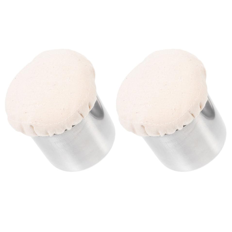 Pinceles de aceite de acero inoxidable VILLCASE para cocinar de forma ligera y limpia