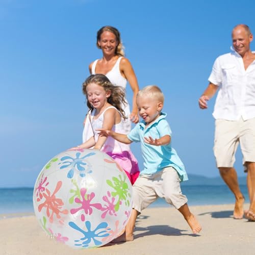 Pelota de playa inflable portátil que soluciona el entretenimiento infantil en vacaciones 6