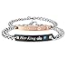 Produktbild Set Armbänder für Paare His Her King Queen Beast Beauty Always I Love You Moon Sun Buck Doe Paare Armbänder für Männer Frauen Weihnachten Valentinstag Geschenk