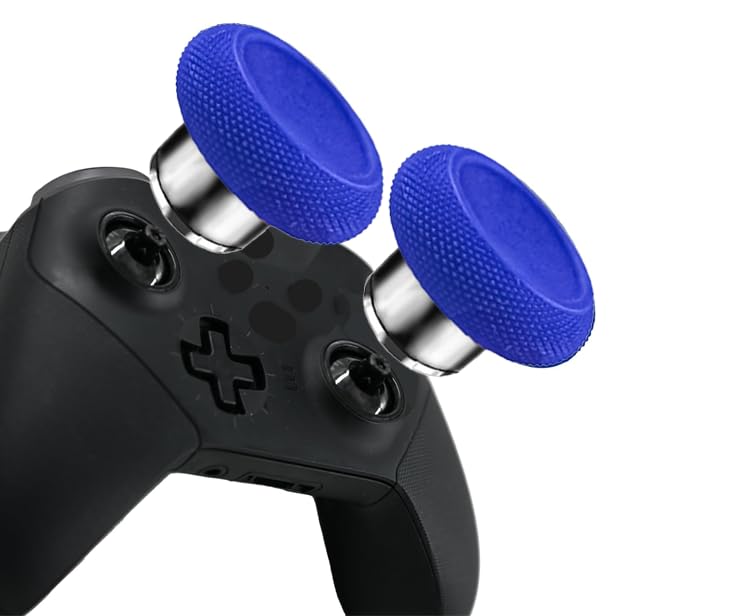 Image of 2 in 1 Short Metal Thumbsticks Replacement for Elite Series 2 Core Controllers, Replacement Thumbsticks for Xbox Elite Series 2 Controllers(Blue)