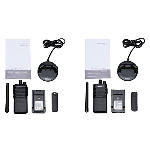 LUITON 2 Way Radios Voice Scrambler Long Range Walkie Talkies with Earpiece for Adults Outdoor CS Hiking Hunting Travelling (6 Packs) - Thumbnail 6