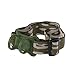DRAGONRUN 2 Pcs Headband Elastic Headlamp Strap for 22-30mm Torch Flashlight
