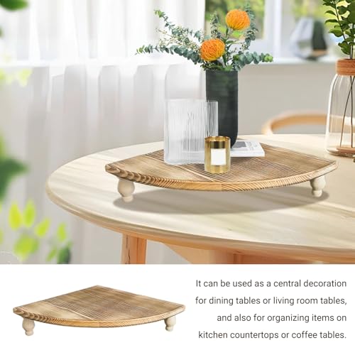 Étagère d'angle rustique en bois 28 cm pour optimiser un petit espace - 8