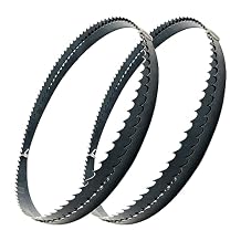 FOXBC 93-1/2 Inch x 1/2 Inch x 4 TPI Woodworking Bandsaw Blades for 14" Delta/Rockwell, Grizzly, Jet, Rikon, Steel City, General, Craftsman - 2 Pack