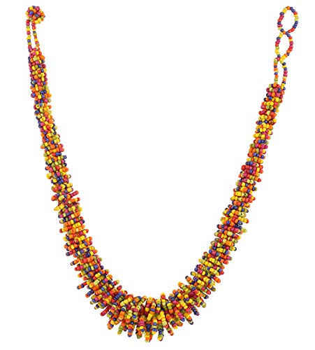 Image of Touchstone Indian Colorful Delicate Desire Traditional Exclusive Designer Jewellery Pendant Sets for Women