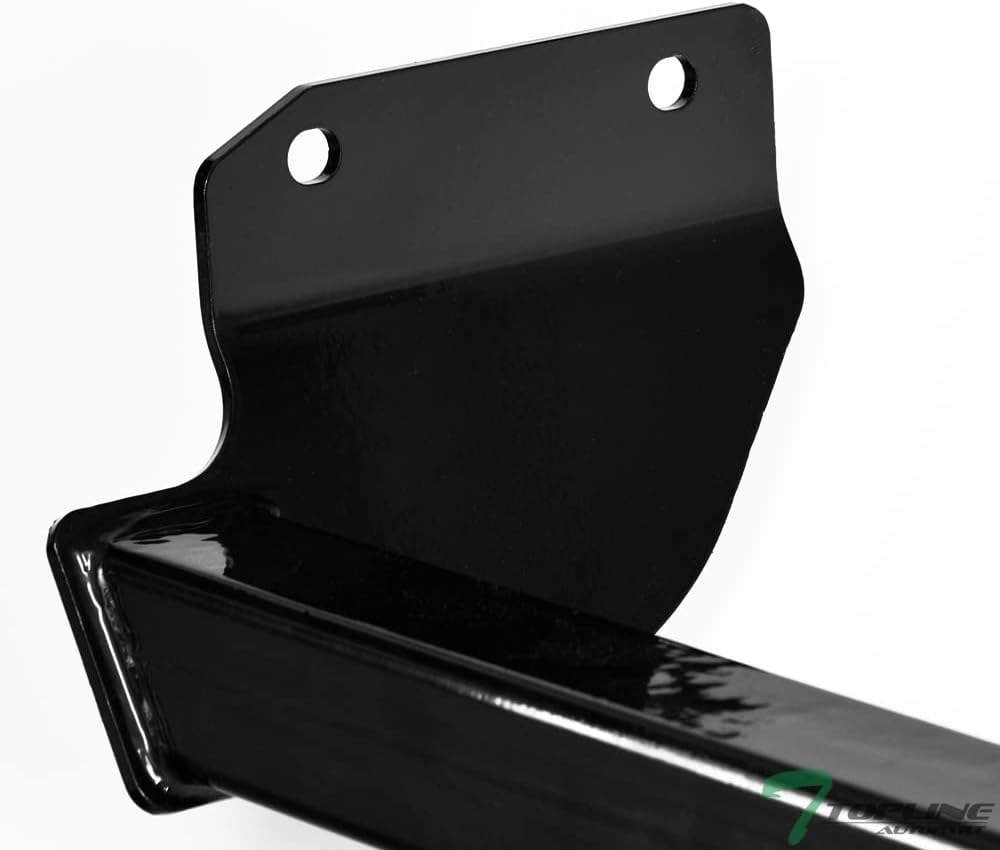 Class 3 III Black 2" Receiver Tube Rear Bumper Trailer Tow Hitch Towing Mount Compatible with 11-21 Jeep Grand Cherokee / 2022 Grand Cherokee WK