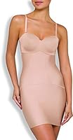 Nancy Ganz Women's Body Architect Slip Dress, Warm Taupe, 10B