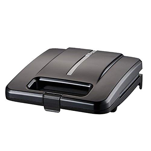 3NH® Electric Automatic Breakfast Maker Non-Stick Sandwich Waffle Beaf Steak Frying Plate- Black-image-3