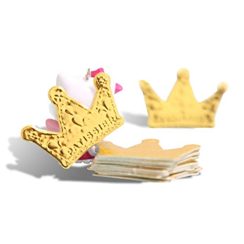 100 pezzi glitter oro cake topper glitter oro